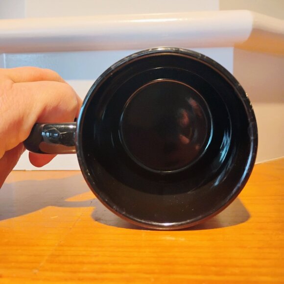 Baleen Los Angeles Black Ceramic Monkey Mug Hotel Protofino - Picture 5 of 6